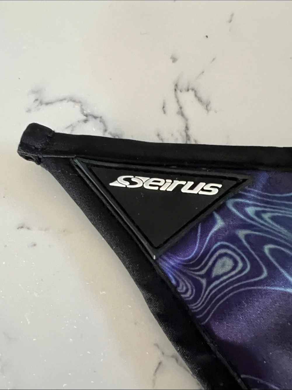 Seirus Fleece Lined Swirl Neck Warmer Handkerchief - Snowboarding